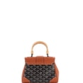 thumbnail image 3 of Pre-Owned Saigon Top Handle Bag Coated Canvas with Leather Mini By Rebag, 3 of 6