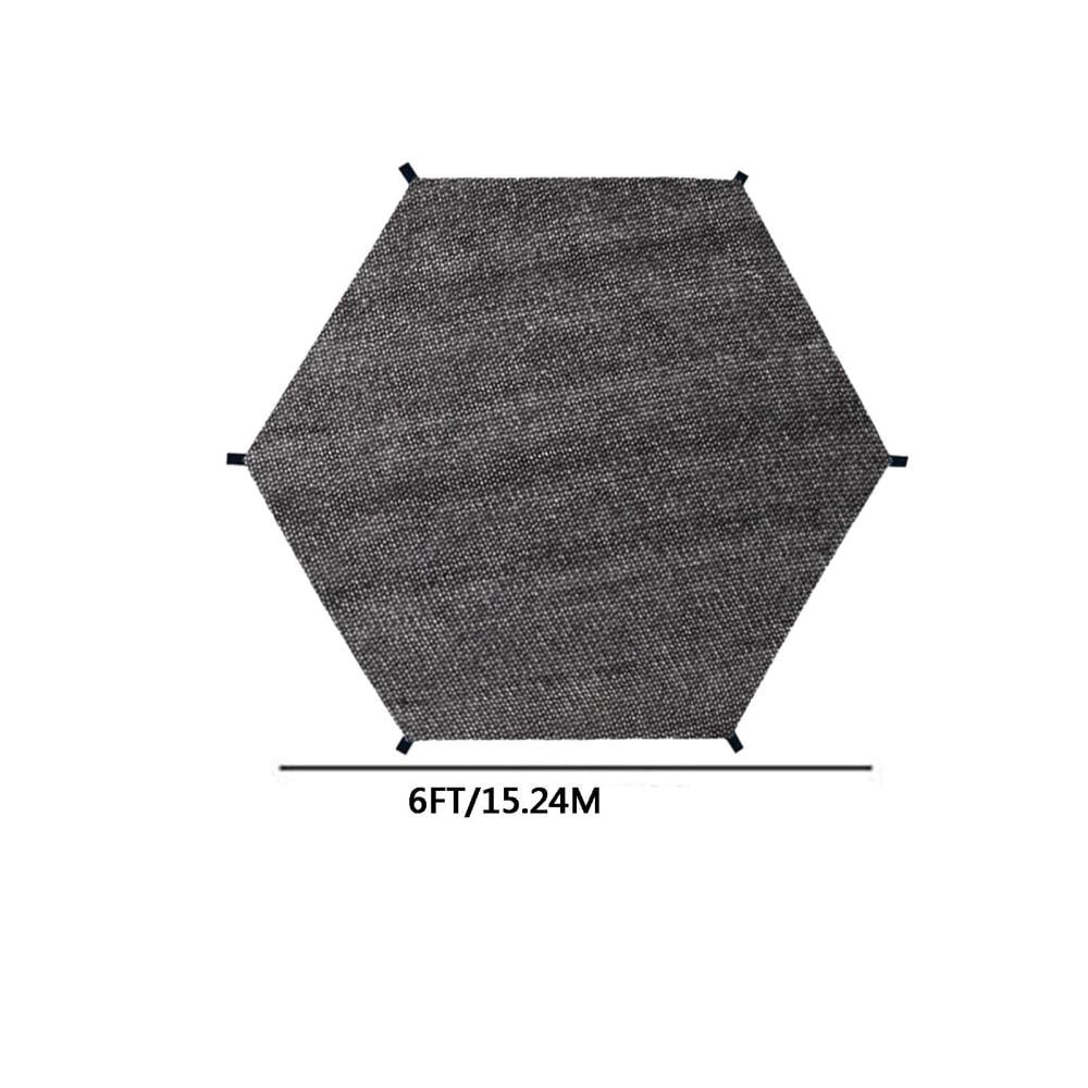 Bâche Pare-Soleil pour Trampoline 8 Pieds 10 Pieds 12 Pieds 14 Pieds 16 Pieds - Auvent de Protection UV avec Sangles Fixes - Accessoire de Tente Pare-Soleil pour Cour Arrière Extérieure et Bâche Pare-Soleil pour Trampoline 8 Pieds 10 Pieds 12 Pieds 14 Pieds 16 Pieds - Auvent de Protection UV avec Sangles Fixes - Accessoire de Tente Pare-Soleil pour Cour Arrière Extérieure et