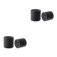 thumbnail image 2 of Greeniant 1 par de tapones para manillar, tapones para barras resistentes al desgaste, pieza de bicicleta para decoración, negro Type2 NO2, 2 of 6