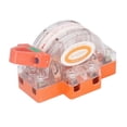 thumbnail image 2 of Transparent Knife Switch 2P 32A Double Pole Against Electric Shock Safety Knife Switch with Indicator for Generator, 2 of 5