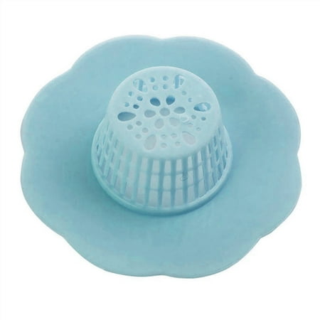 

PhoneSoap 2Pcs Kitchen Bathroom Anti Clogging Sink Sewer Debris Filter Net Mint Green
