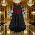 thumbnail image 3 of DuoJiaJ Robe Gothique Médiévale Élégante pour Fête et Cosplay Performance sur Scène, 3 of 4
