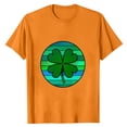 thumbnail image 3 of Gamivast Men's Graphic T-Shirts Shamrock Print Crew Neck T-Shirts Breathable Soft Summer Shirts St Patricks Day Festival Daily, 3 of 4