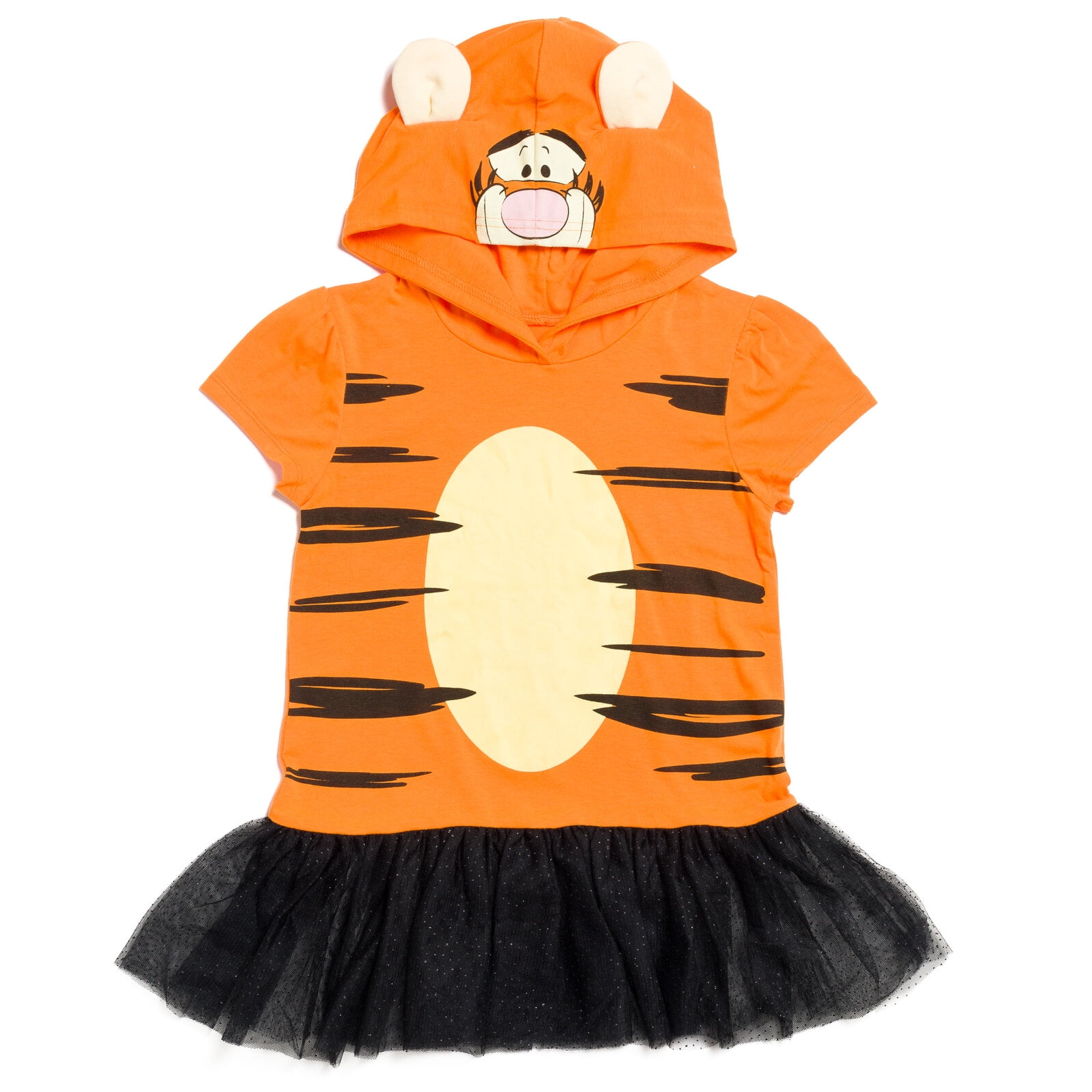 Disney Winnie the Pooh Tigger Toddler Girls Cosplay T-Shirt Dress and Leggings Infant to Little Kid