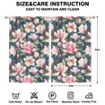 thumbnail image 2 of Natural Flower Pattern Curtains 52x84 Inch Rod Pocket Blackout Drapes 2 Panels, Bedroom or Study, 2 of 2