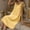 Yellow, variant on Royisotas Yellow Nightgowns for Women Plus Size Nightdress Casual Soft Sleeveless Ladies Nightshirt