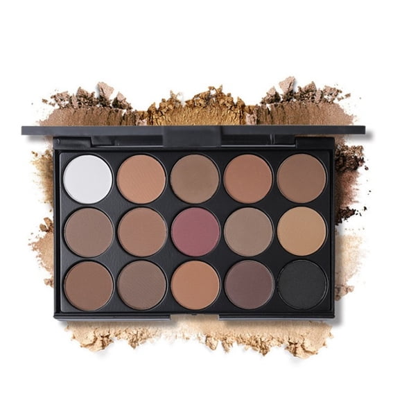 FantasyDay Pro Kit de contorno cosmético de paleta de maquillaje de sombra de ojos de 15 colores - Ideal para uso profesional y diario