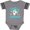 Football Heather and Smoke, variant on Inktastic Baby's 1st Chrismukkah with Cute Baby Penguin and Snowflakes Boys or Girls Baby Bodysuit