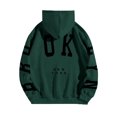 thumbnail image 1 of Hooded Sports Tracksuit Unisex Running Outfits Long Sleeve Pullover Hoodies Sweatshirt XL, 1 of 4