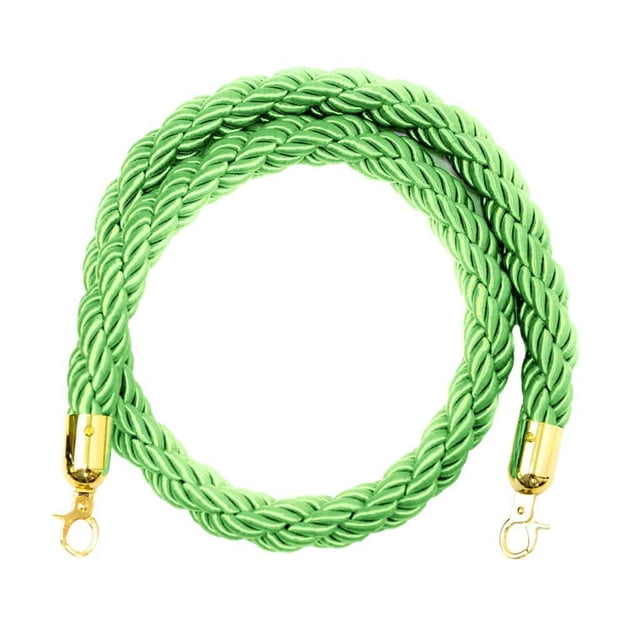 Wosthever Rope Barriers - Heavy Duty Crowd Control Stanchions Sombras de ventana Verde 1.5 m