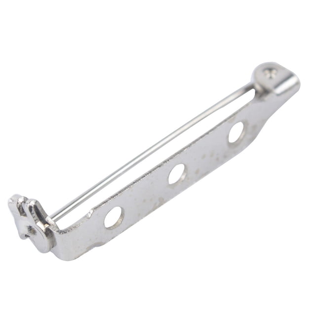 MasteelfCA 50 Pcs 37mm Broche de Sécurité en Acier Inoxydable (Argent)
