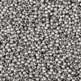 thumbnail image 2 of TOHO Round Seed Beads Japanese Seed Beads (714F) Metallic Matte Silver 11/0 2.2mm Hole: 0.8mm 1110pcs/bottle 10g/bottle, 2 of 5
