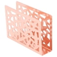 thumbnail image 3 of Metal Napkin Holder, Upright Napkin Holder Elegant Curved  For Restaurant For Kitchen Rose Gold, 3 of 8