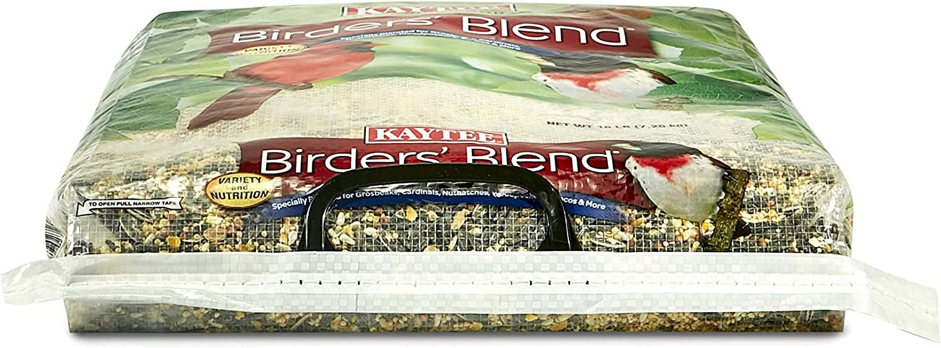 Kaytee Birders' Blend Mixed Bird Seed, 16 Pound Bag