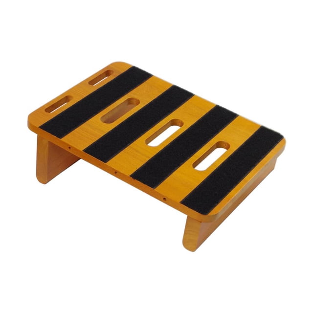 Tablero de pedales de guitarra de Pedalboard Cable de piel antideslizante con brida para cables Pedales de pedal de bajo, se la la adaptaciónción a pedales kusrkot Tablero de efectos de pedales