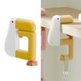 thumbnail image 2 of Space Saving Desk Hook for Backpacks Umbrellas Thinking Duck Schoolbag Hanger, 2 of 21
