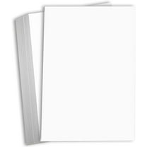 Hamilco White Cardstock Thick 11x17 Paper - Heavy Weight 110 lb Cover Card Stock 25 Pack Bright