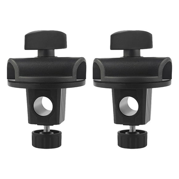 Miangastore Live Streaming Support Boom Arm Mount Black 2Pcs 4.0x2.7x2.7in