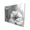 thumbnail image 1 of Monochrome and silver flowers - 16"x20" canvas - Print on demand, 1 of 1