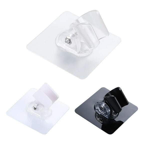 Limei Strong Adhesive And Waterproof Shower Head Holder, Adjustable Handheld Shower No Drilling Wall Mount Bracket