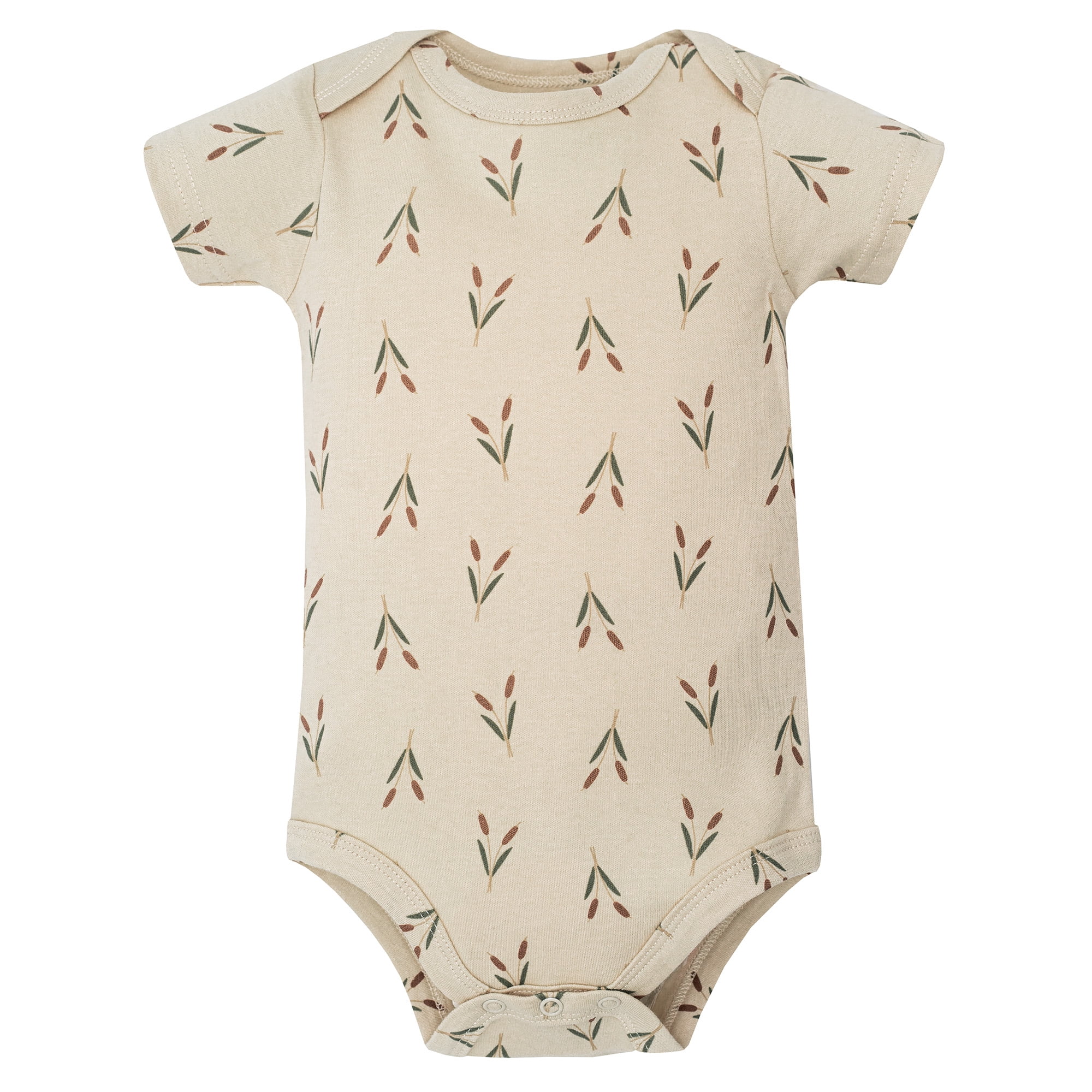 Hudson Baby Infant Cotton Bodysuits 5-Pack, Frog Pond, Preemie