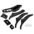 thumbnail image 3 of 7x Black Inner Door Panel Handle Pull Trim Cover For BMW 5 Series F10 F11 10-16, 3 of 10