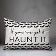 thumbnail image 3 of Creative Products Bat Pattern Border 20 x 14 Spun Poly Pillow, 3 of 3