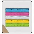 thumbnail image 7 of 8 Inch Clear Plastic Ruler, 1Pc Color Transparent Measuring Tool,Metric and Inches Ruler,Flexible Drawing Ruler, Straight Edge Ruler, Drafting Supplies for Office Accessories, Random Color, 7 of 7