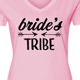thumbnail image 4 of Inktastic Bride's Tribe Women's V-Neck T-Shirt, 4 of 5
