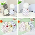thumbnail image 3 of Visland Dog Skirt Soft Heart Pattern Sleeveless Pullover Type Comfy Dog Clothes for Home Wear, 3 of 8