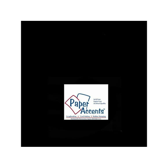 ADP1212-25 127 CDSTK SMOOTH 12X12 80LB 25PC PK BLACK
