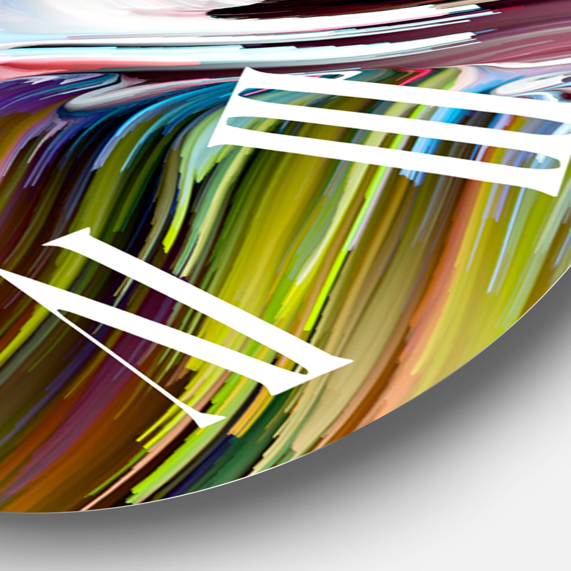 Designart 1 in Modern,Contemporary Wall Clock