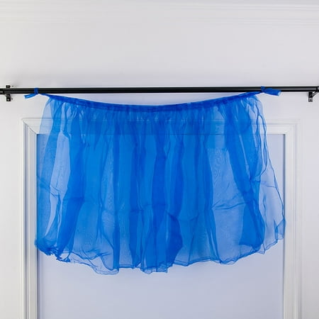 

Leylayray 1pc Table Skirt Cover Birthday Wedding Festive Party Decor Table Cloth (Buy 2 Get 1 Free)