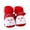 A-Rouge, variante sur Chaussettes de Noël Antidérapantes pour Bébé 0-3T Garçon Fille Bébés Chaussettes en Coton Gris