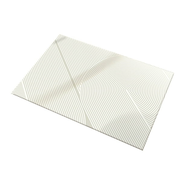 Alfombrilla de baño de terciopelo, felpudo absorbente de agua con barro de diatomeas, antideslizante, para lavabo, alfombra suave de secado rápido para bañera, tocador.