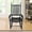 Black-Q, variant on ArisingAsia Outdoor Rocking Chair with High Back and Armrest, Solid Wood Frame Patio Porch Rocking Chair with Rocker, Front Porch Chairs for Deck Garden Lawn Balcony Backyard, Blue