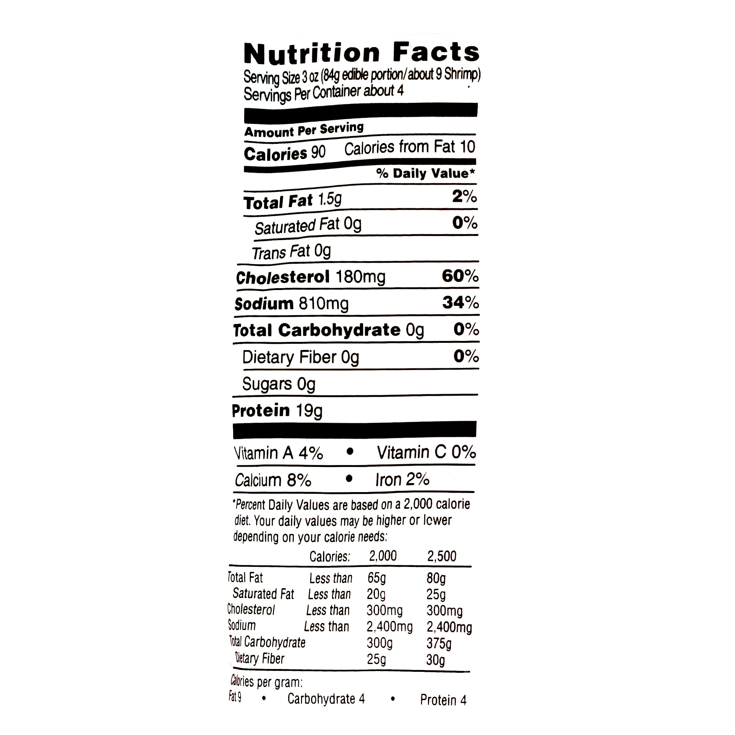 Shrimp Nutrition Facts - NutritionWalls Shrimp Nutrition Facts - NutritionWalls