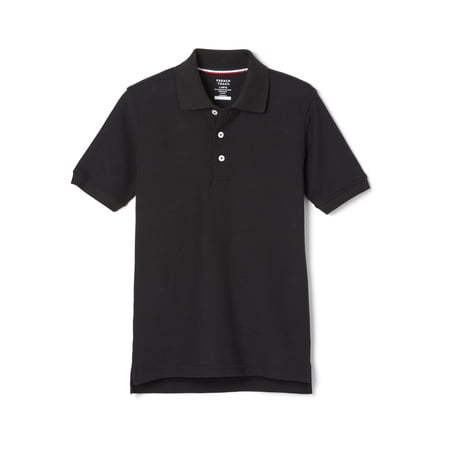 French Toast Boys School Uniform Short Sleeve Pique Polo Shirt, Sizes 4-20 & Husky