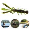 thumbnail image 4 of Swimbait - Señuelo suave para pesca flotante 10 unidades 70 mm lubina trucha leucomas tipo pez, 4 of 9