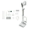 thumbnail image 6 of 1300W Steam Mop, 16.4ft Cord, Adjustable Steam Levels, Multi-functional Cleaner for Floor, Carpet, Clothes, Windows, with 9.98oz Water Tank and Accessories, 6 of 10