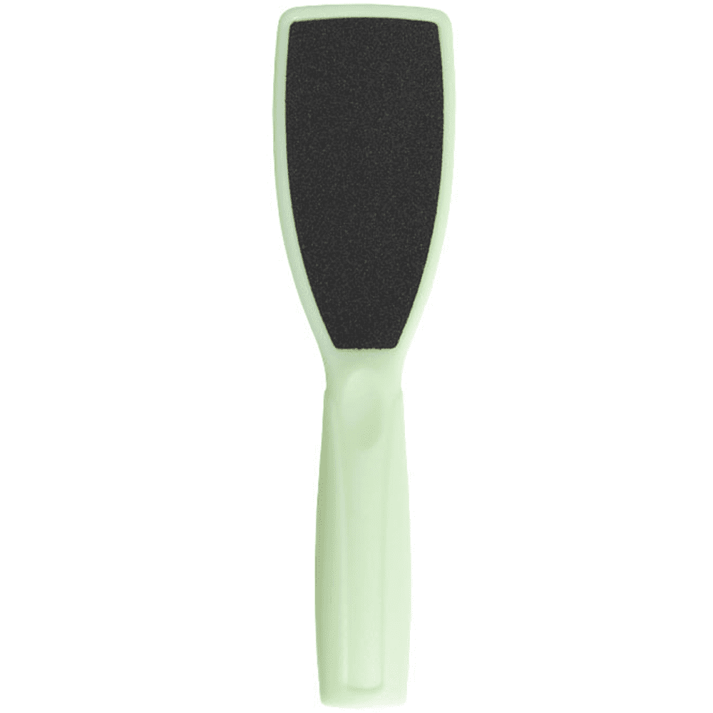 Foot Files Kit Foot Scrubber Foot Rasp And Double-Sided Heel File Pedicure Tools Callus Remover - Fan-shaped green (pink OP)