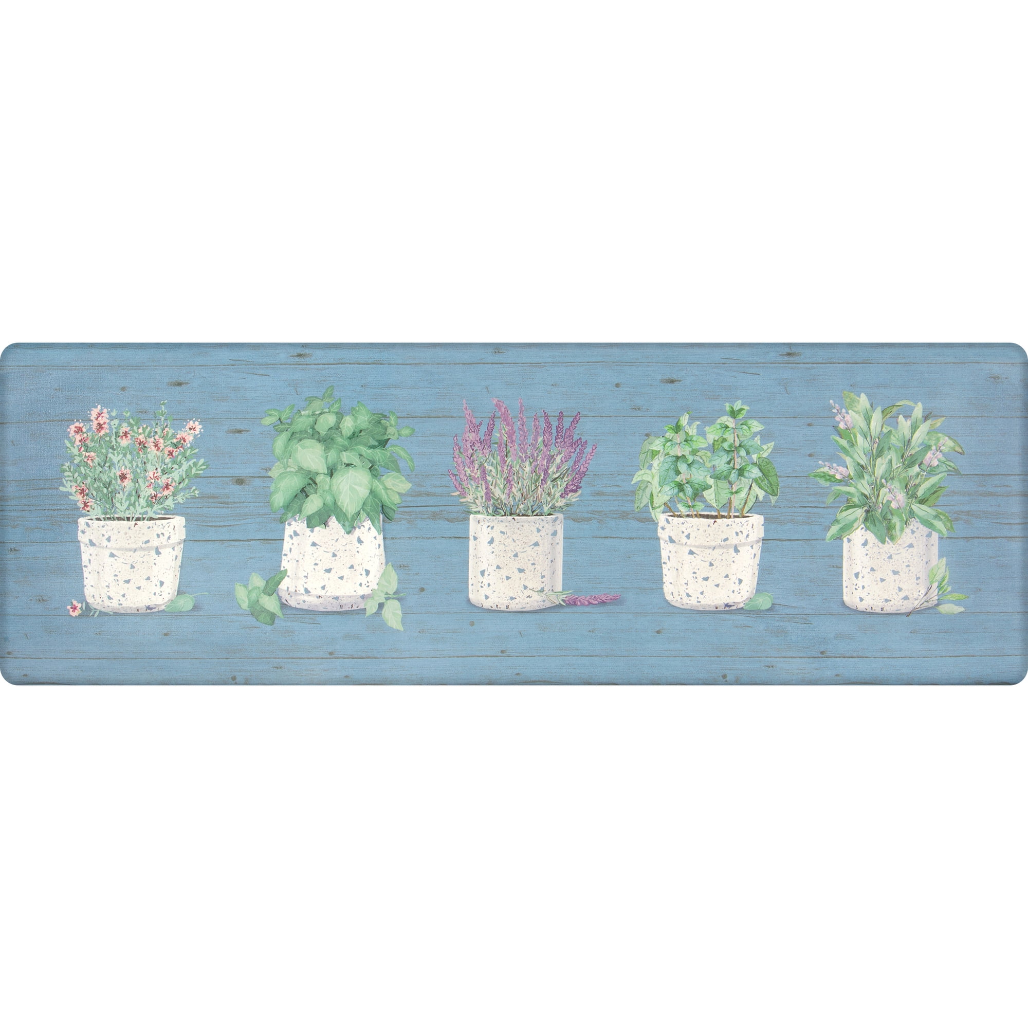 Apache Mills Cushion Comfort Terrazzo Pots Kitchen Anti-Fatigue Mat 20 x 60
