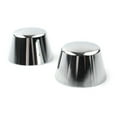 thumbnail image 4 of ZS 2X Chrome Motorcycle Front Axle Cap Nut Covers For Harley Davidson Sportster Dyna Road Glide King Softails FLSTC FXDWG FXWG, 4 of 8