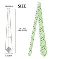thumbnail image 3 of Naloa Avocado Print Solid Color Tie Formal Necktie for Men，Suitable for business, daily life, work, 3 of 5