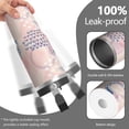 thumbnail image 2 of Modern 30oz Handheld Travel Tumbler with Handle – Double Wall Stainless Steel Insulated Cup, Flip Straw Lid, Leak-Proof & BPA-Free for Hot and Cold Drinks – Durable Coffee & Juice Mug White, 2 of 7