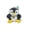 A015- Penguin, variant on 6-Inch Plush Yellow Cat Stuffed Animal Toy - Super Soft Fluffy Plush Material, Cute Round Body with Pink Paws & Cheeks, Paw-Shaped Tag - for Kids Toddlers Boys Girls, Birthday Holiday Gift, Home Deco