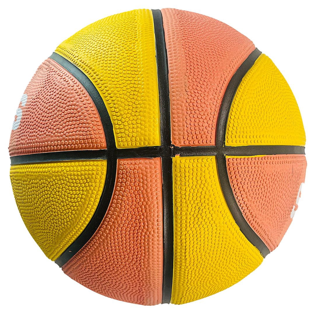SHAQ Composite Basketball 29.5" Deflated with Mini Pump Mens Basketball Indoor Outdoor Basketball Size 7 Basketball Shaq Youth Basketball Equipment