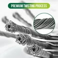 thumbnail image 5 of Flakaclsh Weed Eater Attachment, Universal Steel Wire Grass Trimmer Head (1, 3 Blades), 5 of 6