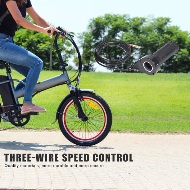 2x 24/36/48V 3Wire Hall Twist Throttle Grip Gobernador de velocidad del vehículo eléctrico