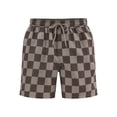thumbnail image 2 of No Boundaries Men's & Big Men's Elastic Waist Swim Trunks, 6" Inseam, Size S-5XL, 2 of 5